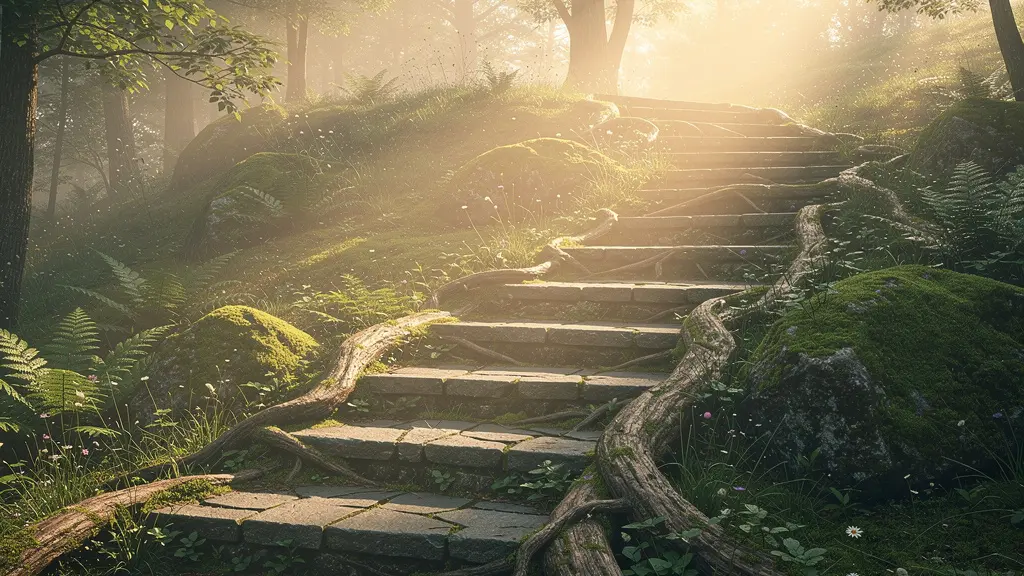 Illustration editoriale representant la croissance stable du trafic organique face aux fluctuations algorithmiques de Google