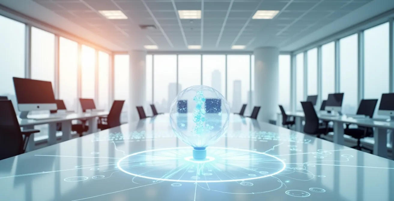 Tableau de bord moderne montrant l'évolution en temps réel des segments clients