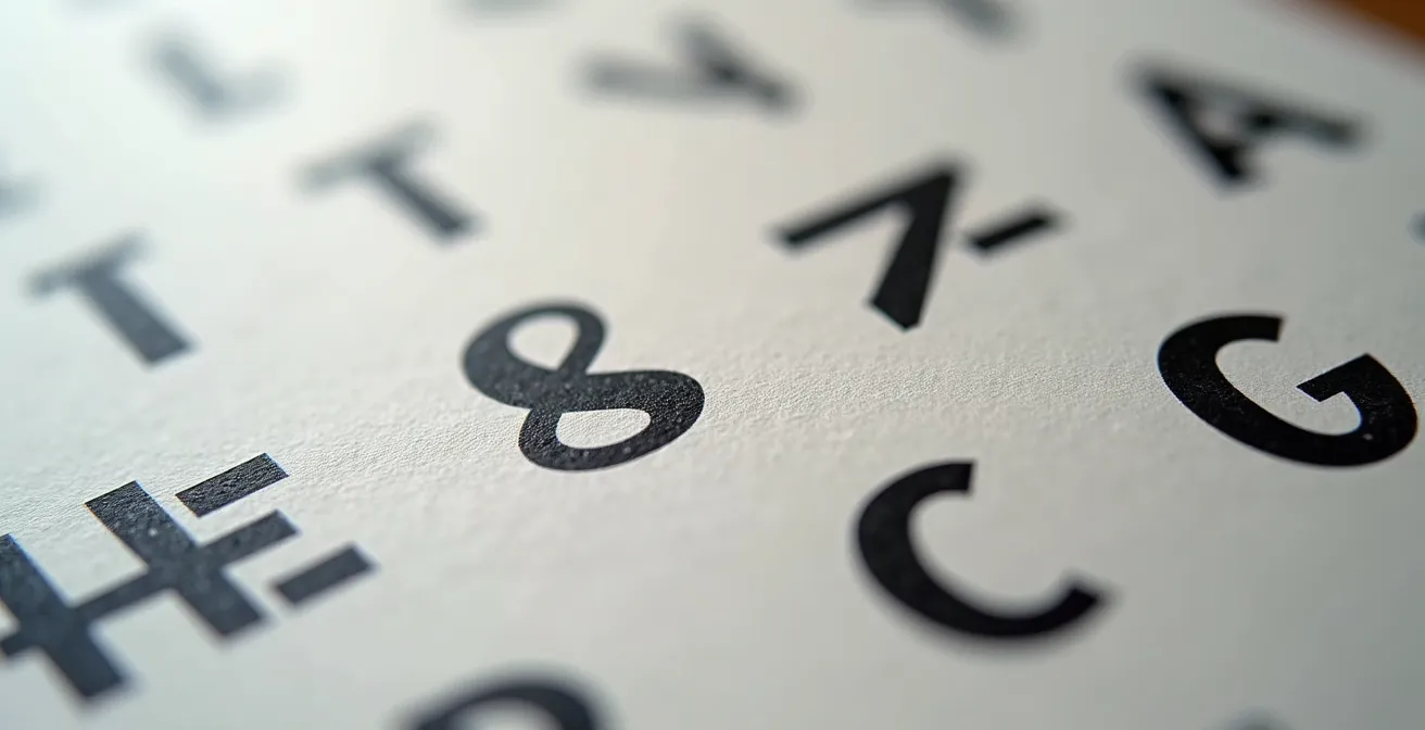 Comparaison visuelle de lisibilité typographique sur différentes tailles d'écran